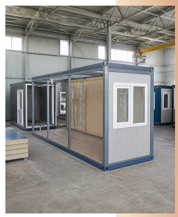 Изготовление блок контейнеров в Рубцовске по цене от 151695 р. | БытовкаПрофи-Рбц